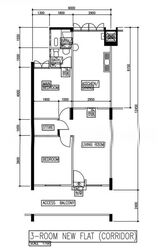 Blk 106 Chong Pang Garden (Yishun), HDB 3 Rooms #536339711